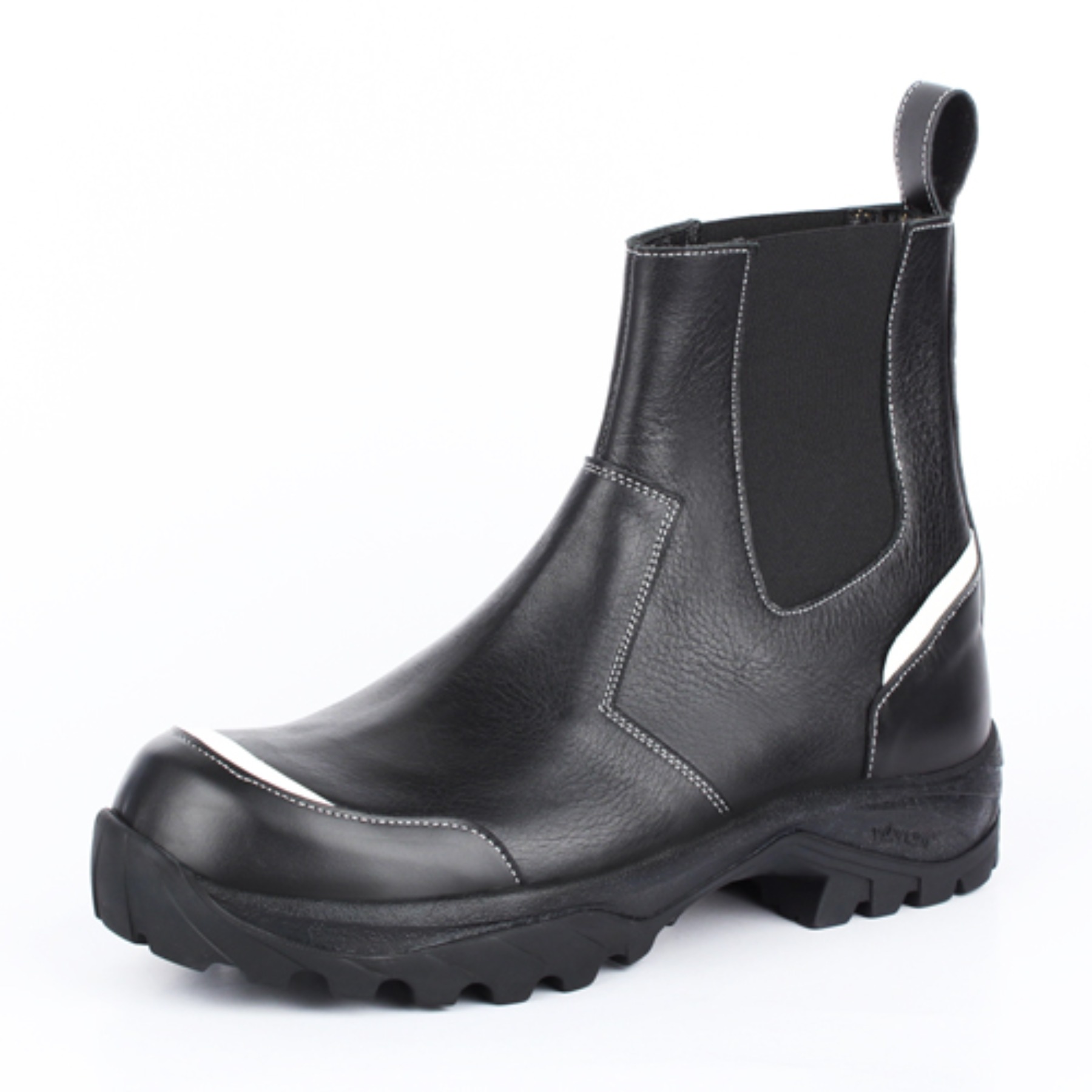 DAVID STONE INFINITY CHELSEA BOOTS (off white)